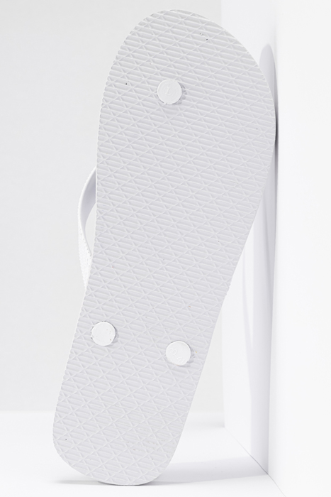 TROY LOGO SLIPPER WHITE 5