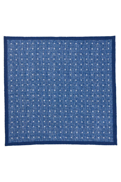 BLUE DOUBLE-SIDED POCKET SQUARE 2