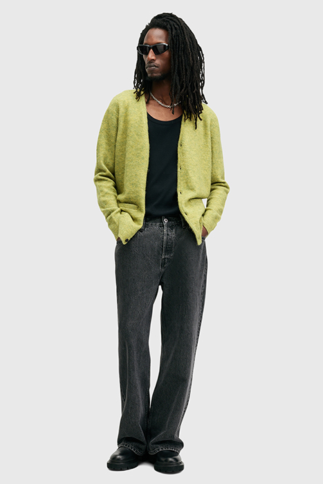 RENN CARDIGAN ACID GREEN 3