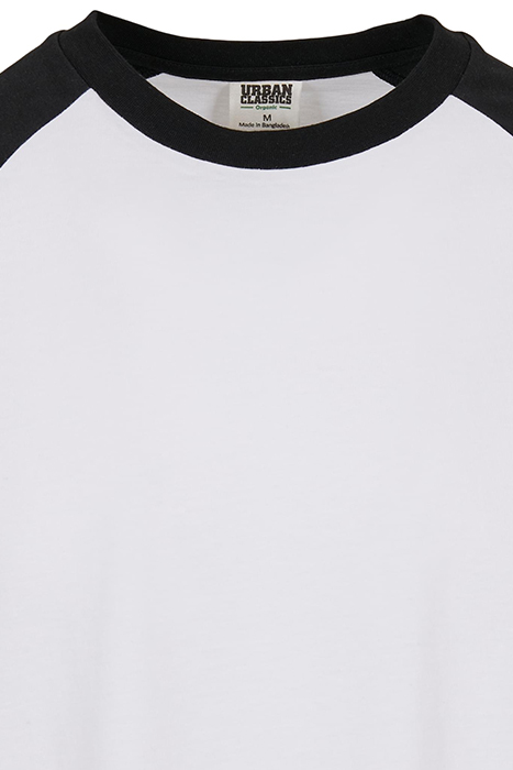 ORGANIC OVERSIZED RAGLAN LONGSLEEVE WHITE/BLACK 8
