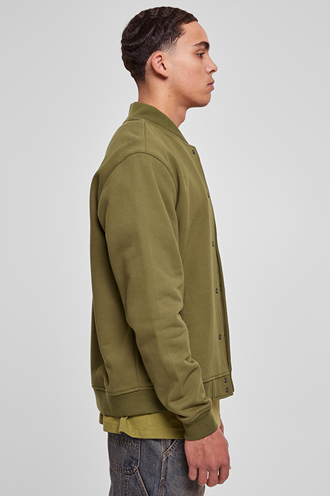 ULTRA HEAVY SOLID COLLEGE JACKET SUMMEROLIVE 7