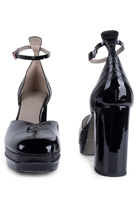 TIFFANY PLATFORM HEE BLACK SHINE 2