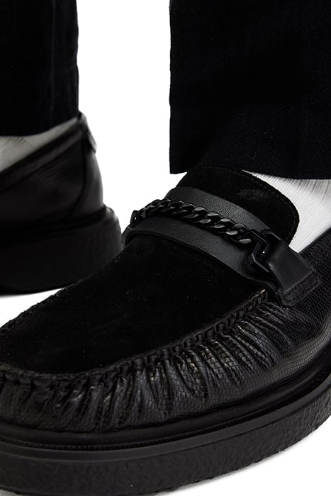 GIBBS CHAIN LOAFER BLACK 4