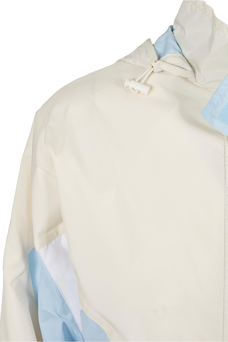 LADIES STARTER COLORBLOCK HALFZIP WINDBREAKER PALEWHITE/ICEW 9