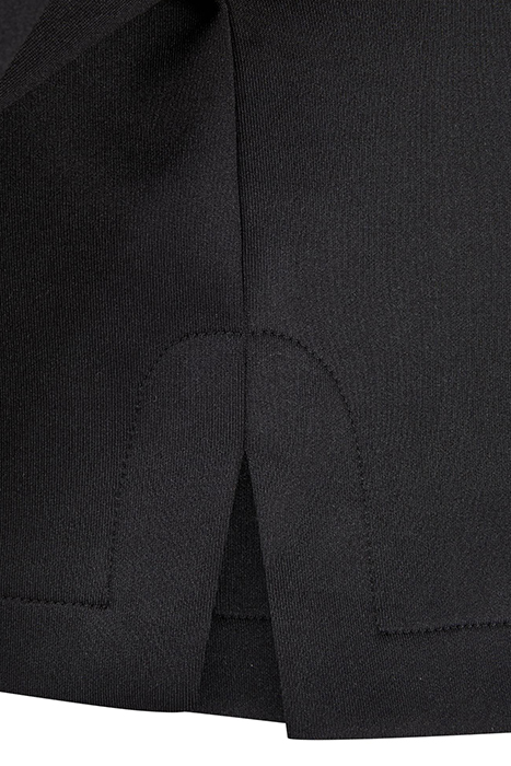 LADIES SHORT SCUBA HOODY BLACK 10