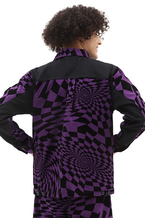 P.A.M SPIRAL CHECKER CHORE JACKET PERKS & MINI CROWN JEWEL 3