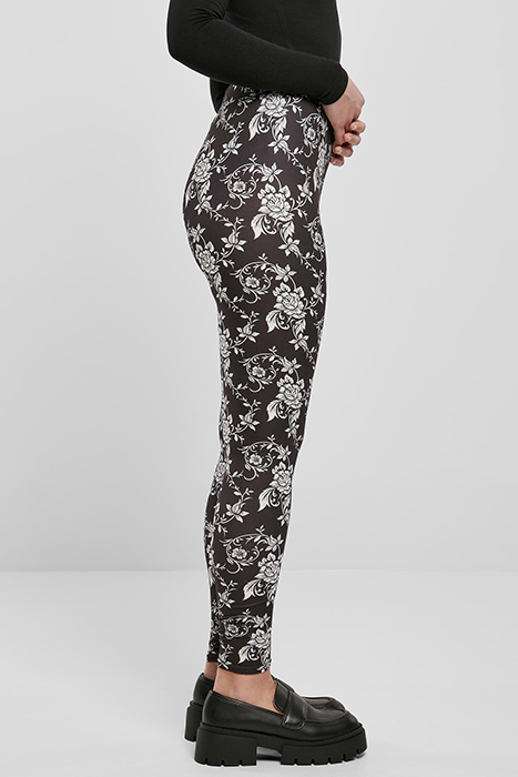 LADIES SOFT AOP LEGGINGS BLACKROSE 7