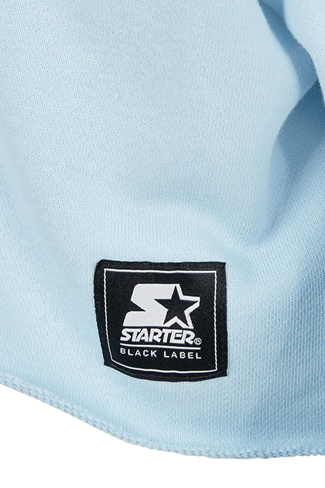 LADIES STARTER CROPPED HOODY ICEWATERBLUE 10