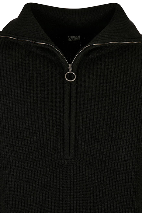 OVERSIZED KNITTED TROYER BLACK 8