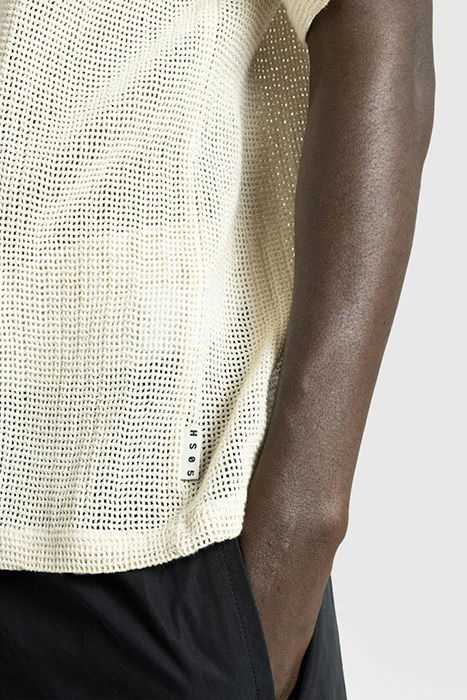 HIGHSNOBIETY HS05 – PIGMENT DYED MESH T-SHIRT NATURAL 5