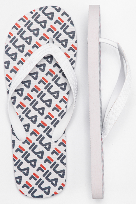 TROY LOGO SLIPPER WHITE 3