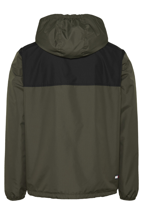 RELAXED FIT FLEECE LINED JACKET FATIGUE GREEN/BLACK 5