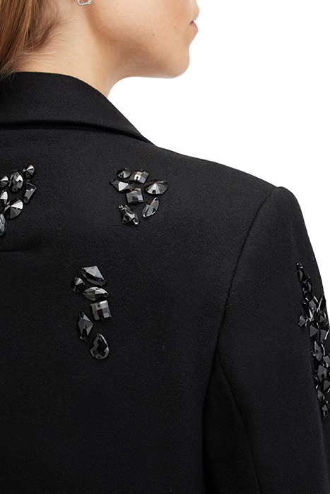 ELLEN EMBELLISH COAT BLACK 9