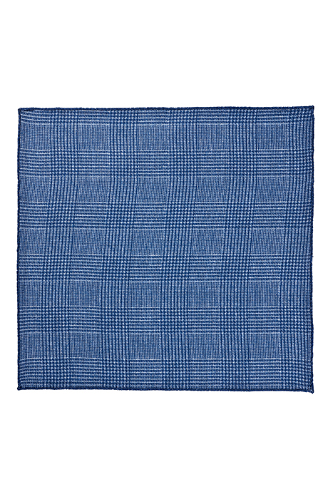 BLUE DOUBLE-SIDED POCKET SQUARE 3