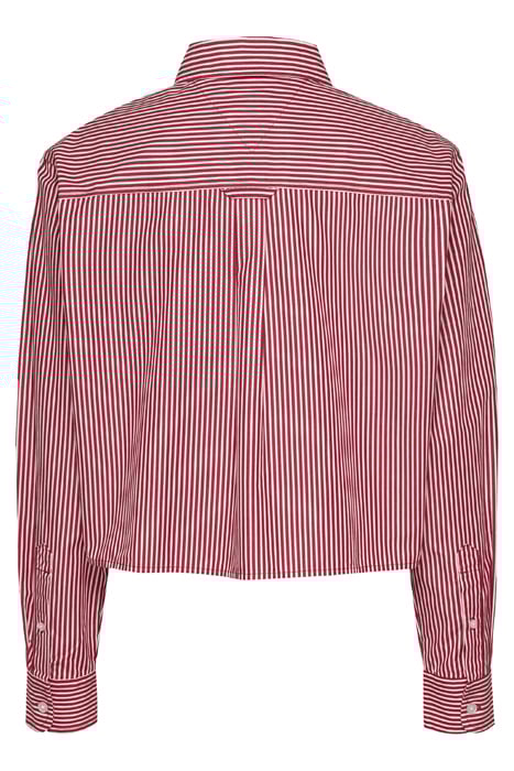 TJW CRP RELAXED FIT SHIRT RED/WHITE STRIPE 5