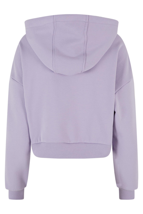 LADIES COZY SHORT ZIP HOODY DUSTYLILAC 5