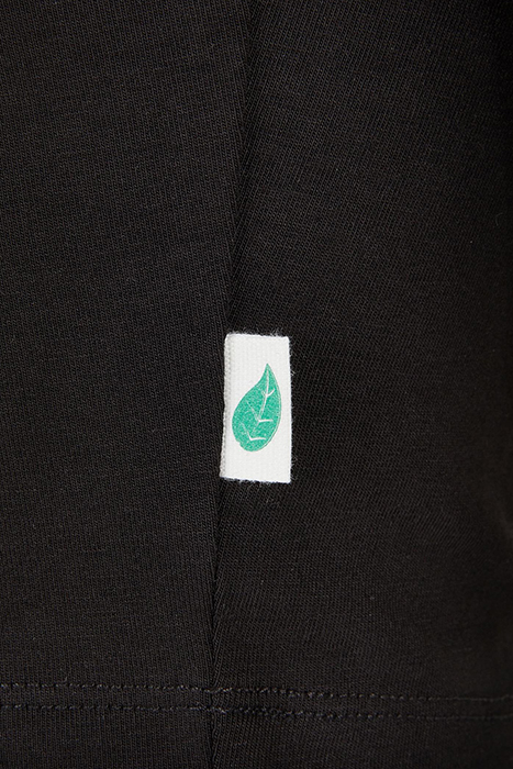 LADIES ORGANIC WIDE NECK CROPPED LONGSLEEVE BLACK 9