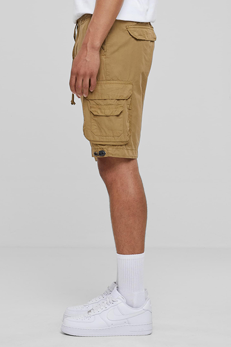 DOUBLE POCKET CARGO SHORTS DARKSAND 6