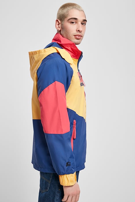 STARTER MULTICOLORED LOGO JACKET RED/BLUE/YELLOW 7