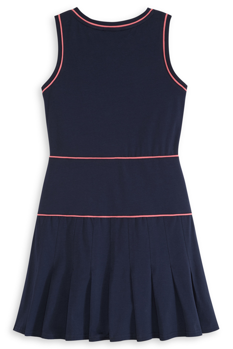 GIRL S&S TENNIS GROUP CTN/SPANDEX DRESS ASPHALT 2