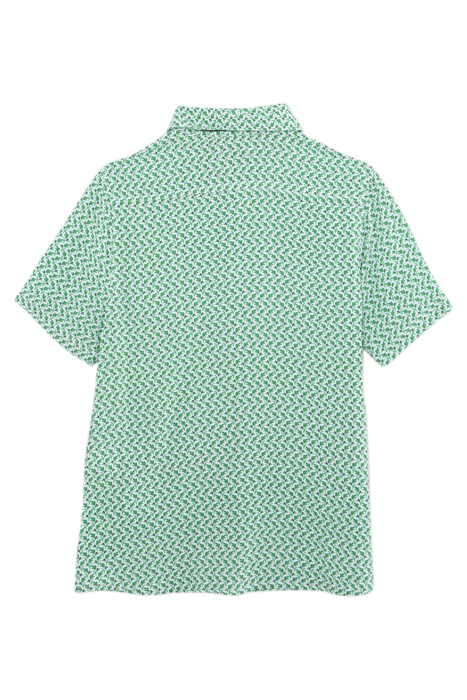 BOYS’ GREEN LENZING™ ECOVERO™ SHIRT, GRAPHIC PALM TREES 2