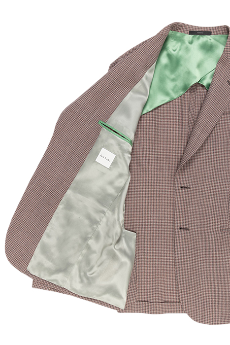 MENS 2BTN JACKET BRICK RED 2