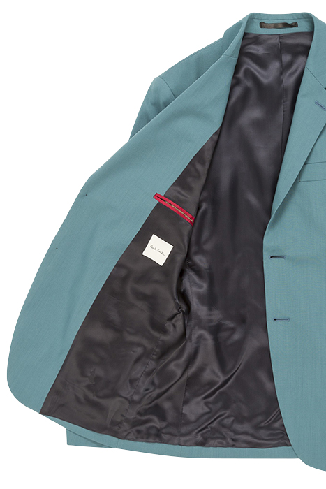 MENS 2 BUTTON JACKET MILITARY GREEN 5