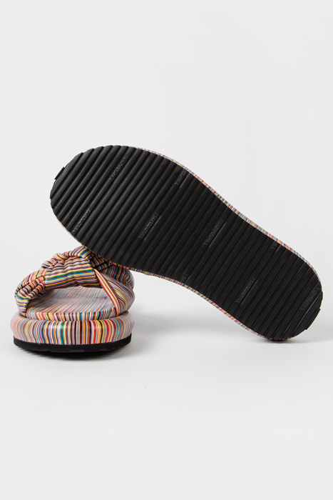 WOMENS SHOE LOTUS MULTI STRIPE MULTI COLOURED 5