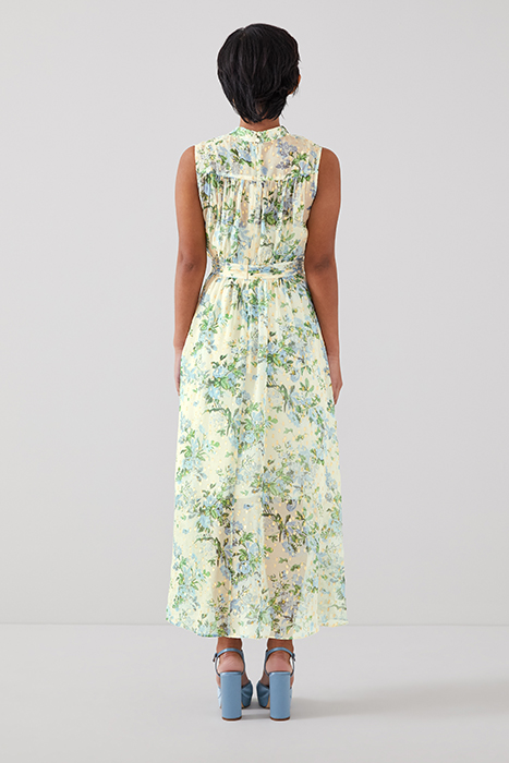 ROBYN PETITE MIDI DRESS CREAM 2