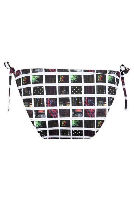 WOMEN BIKINI BOTTOM TIE WHITE 2