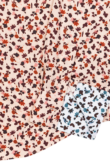 MENS S/C REGULAR FIT SHIRT CORAL RED 2