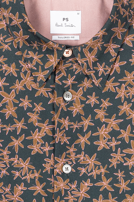 MENS SHIRT LS TAILORED FIT INDIGO 6