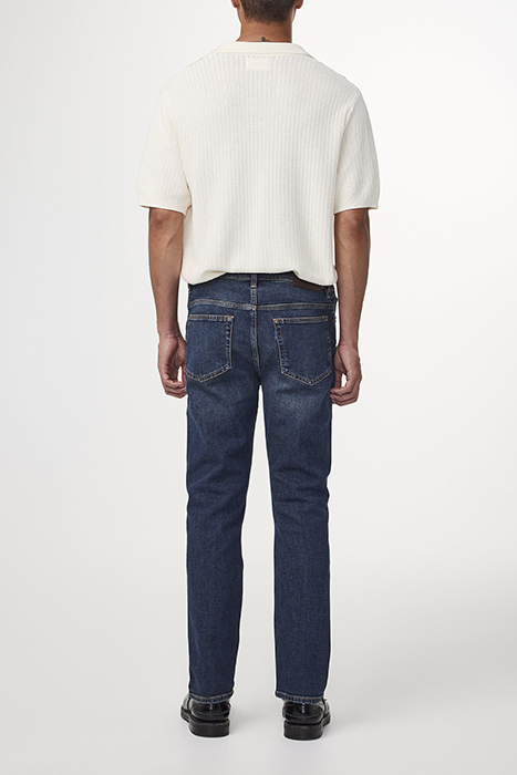 NN07 JOHNNY 1839 MEN'S STRAIGHT FIT LONG JEANS BLUE DENIM 2