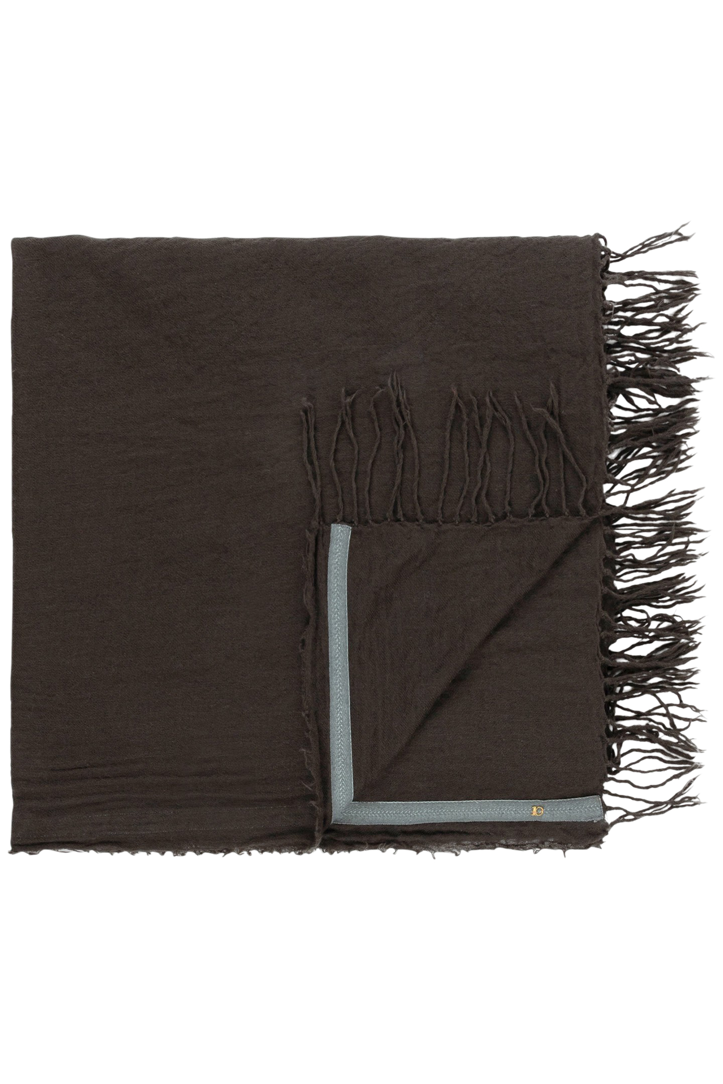 WOOL SCARF OIL GREY 3