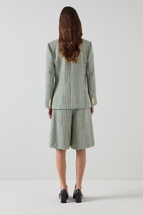 DAPHNE BLAZER BLAZER GREEN/CREAM 3