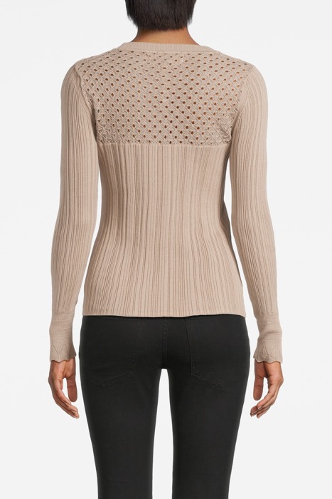 MARIE RN LS TOP SWTR SUMMER CLAY 2