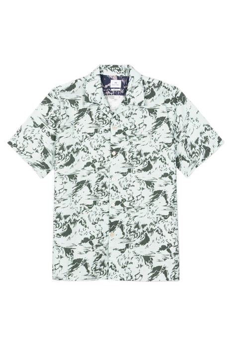 MENS SS CASUAL FIT SHIRT PEA GREEN 1