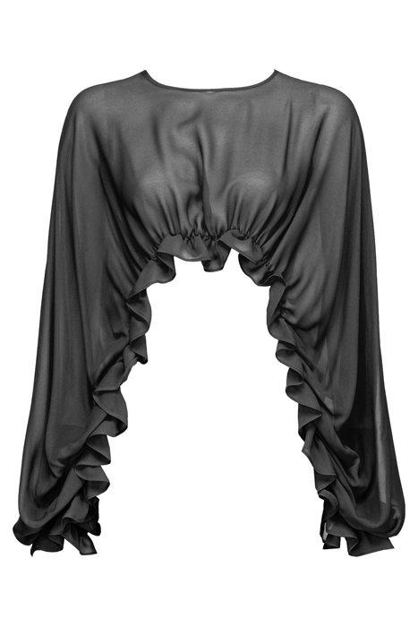 CARAMBOLA SHRUG BLACK 3