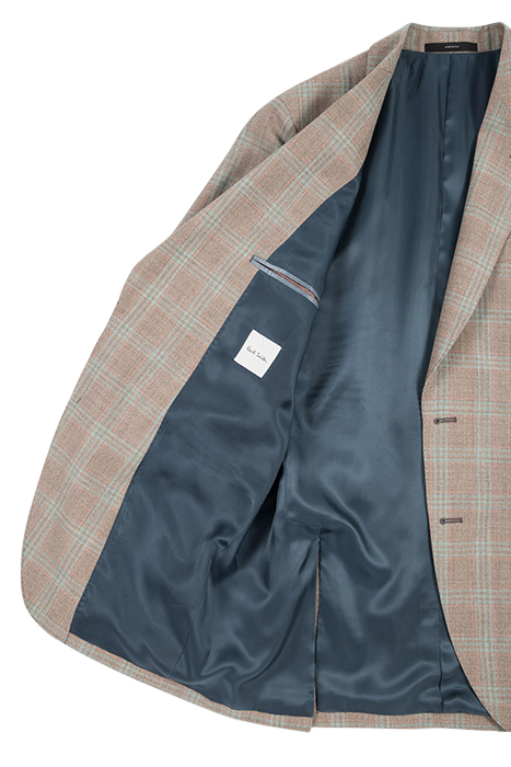 MENS 2 BUTTON JACKET LIGHT BEIGE 6