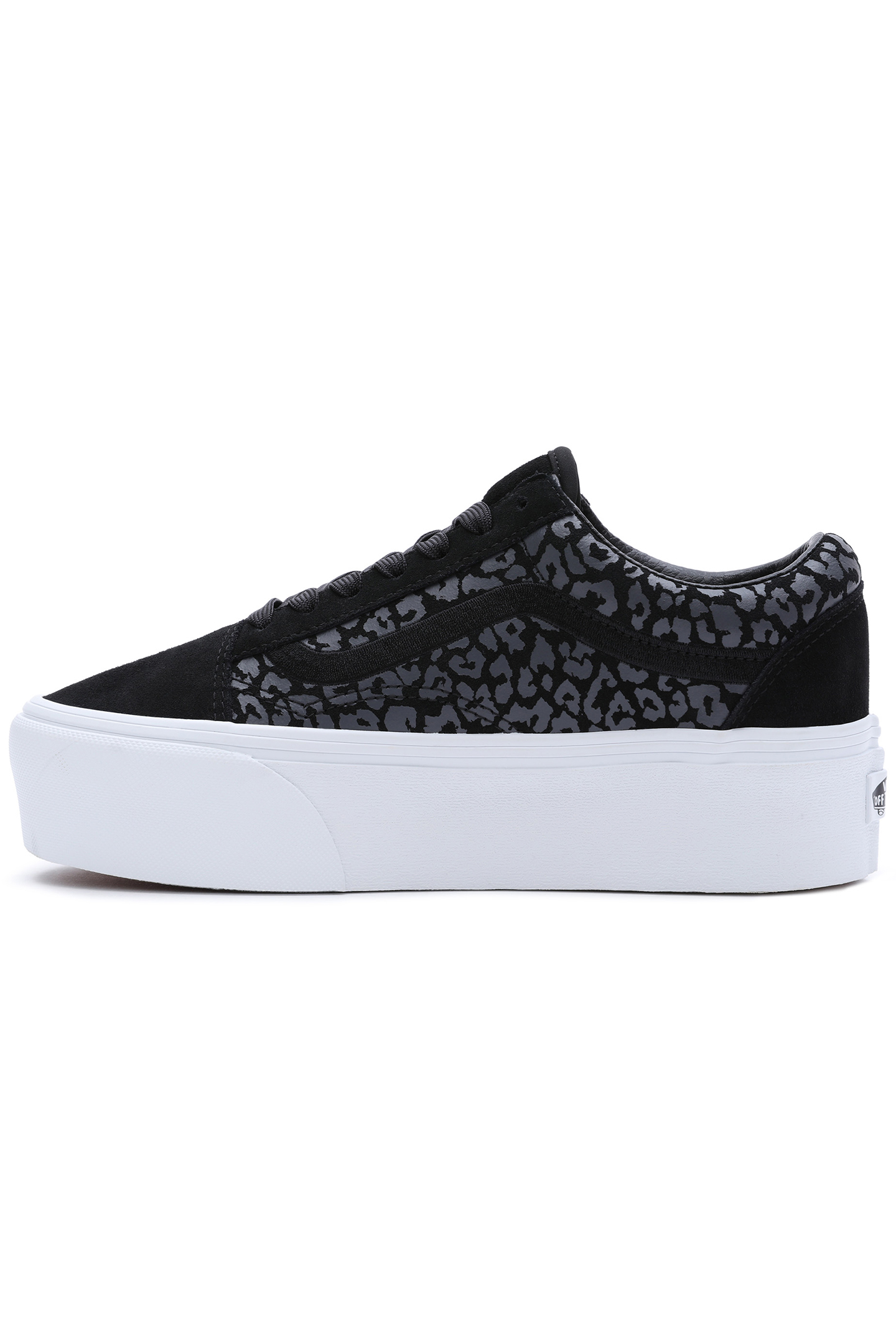 OLD SKOOL STACKFORM MONO EMBROIDERY BLACK/LEOPARD 6