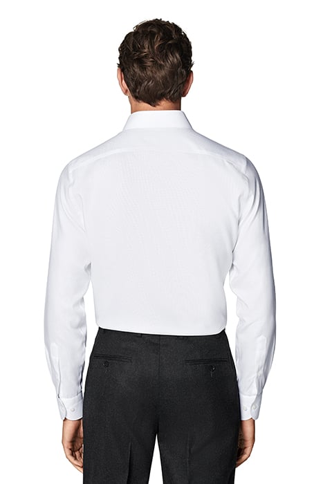 WHITE SLIM FIT SHIRT 2