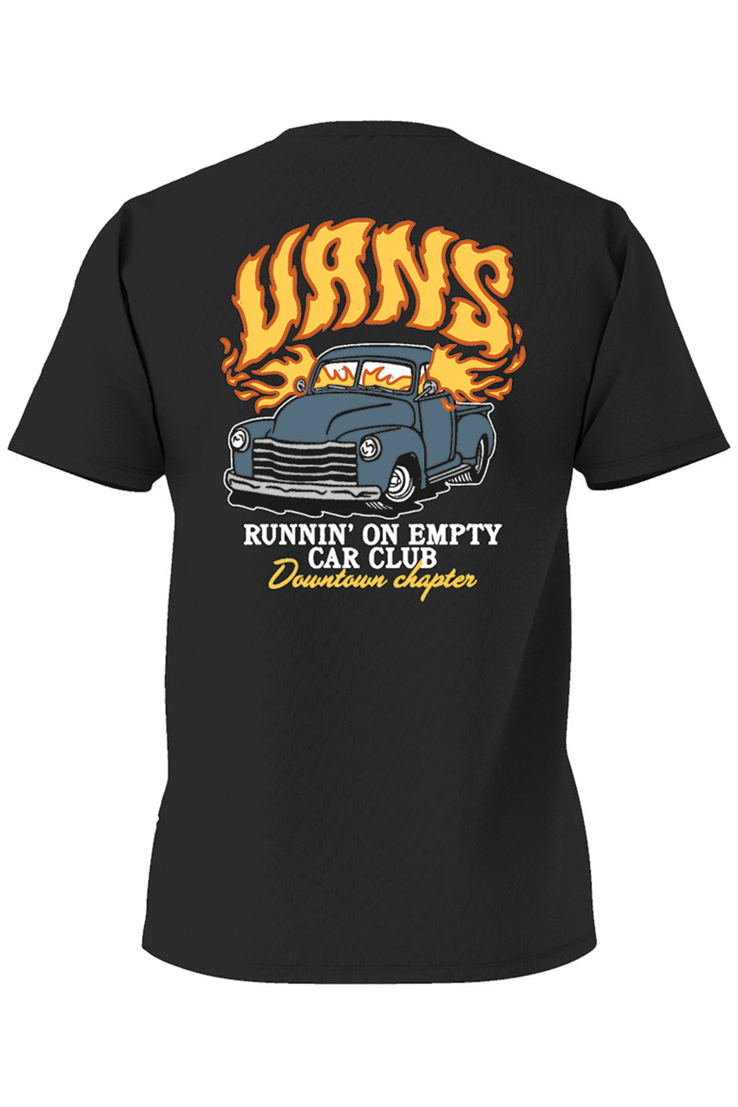 RUNNING ON EMPTY SS TEE BLACK 2