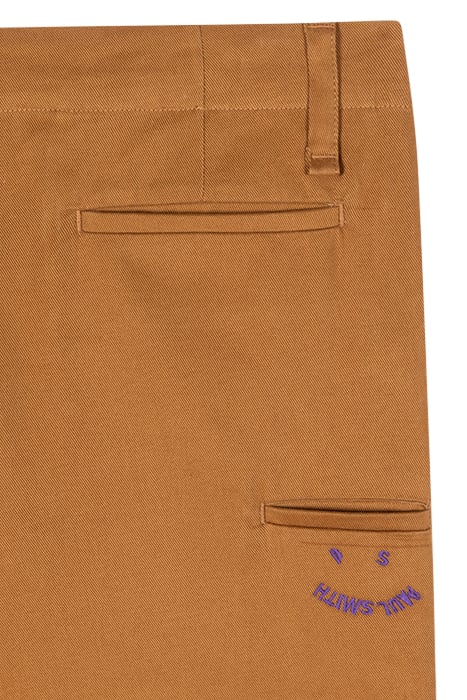 MENS TAPERED FIT TROUSER CHOCOLATE 3
