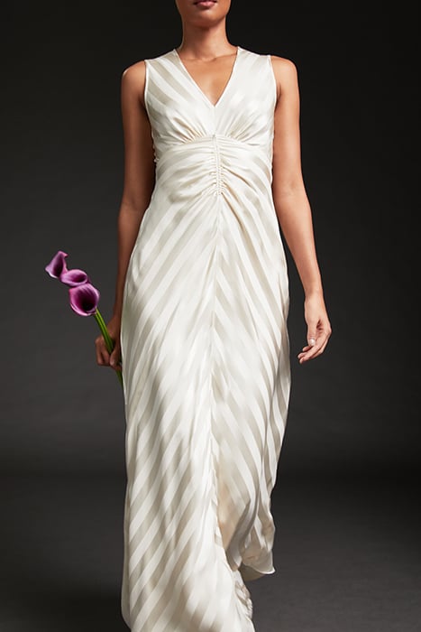 COLETTE CREAM MAXI DRESS CREAM 4