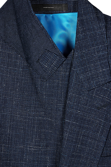 GENTS SLIM FIT 6 BTN DB JACKET NAVY 3