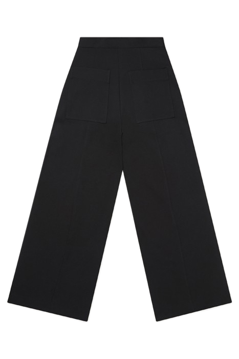 WOMENS JERSEY TROUSERS BLACK 5