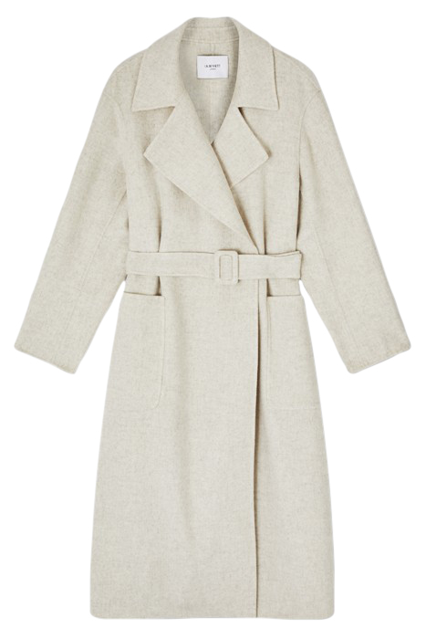 ANDERSON - WRAP COAT CREAM 3
