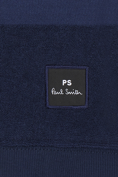 MENS REG FIT HALF ZIP TOP NAVY 4