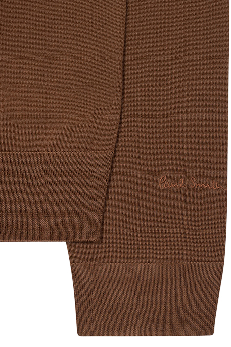 MENS SWEATER CREW NECK MUD 6