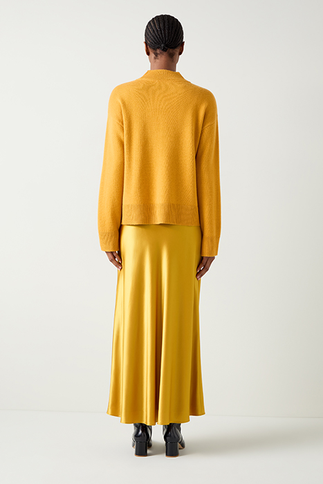 ZOE BOXY KNITTED SWEATER GOLD 3